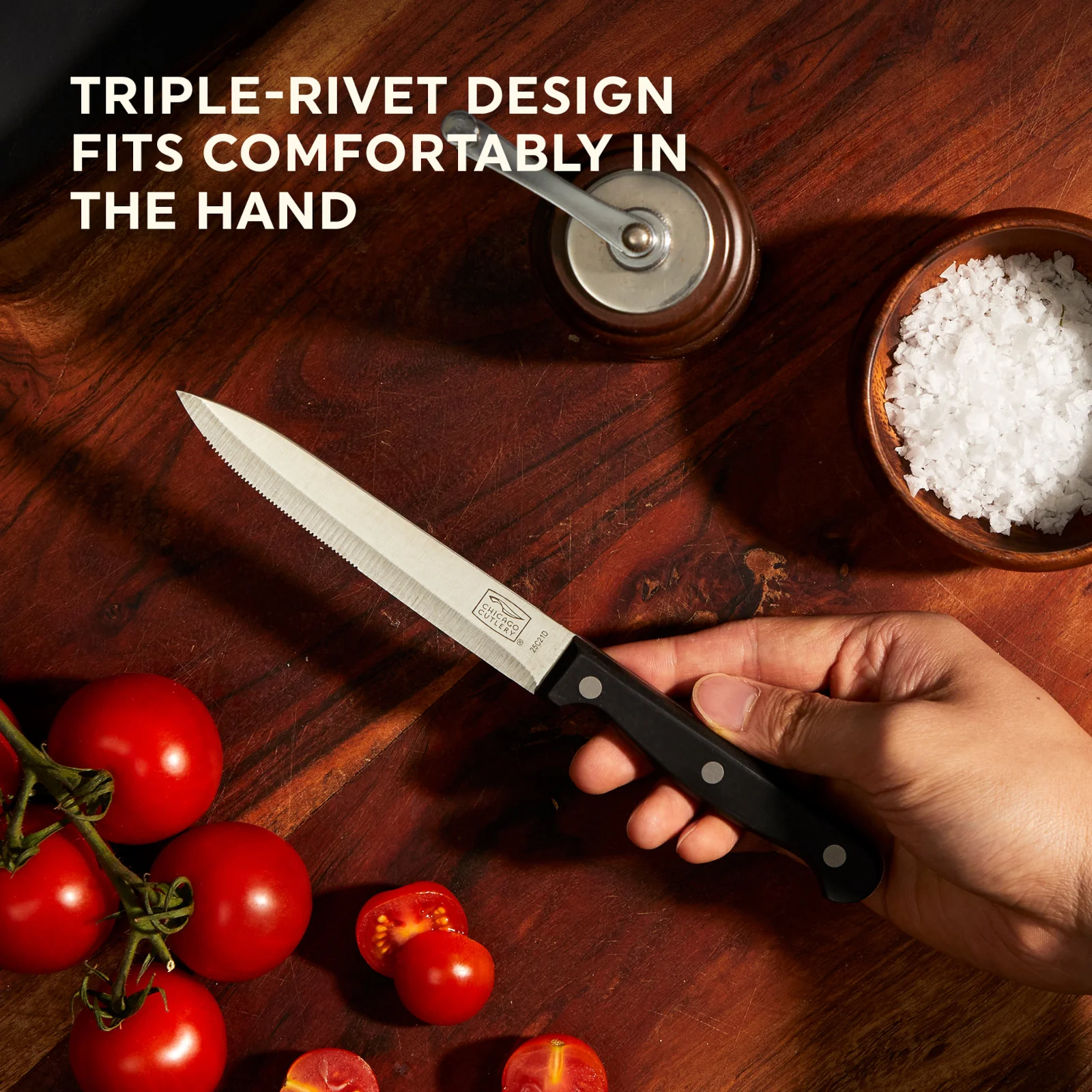 Chicago Cutlery® Essentials™ 3-piece Knife Set - Image 3