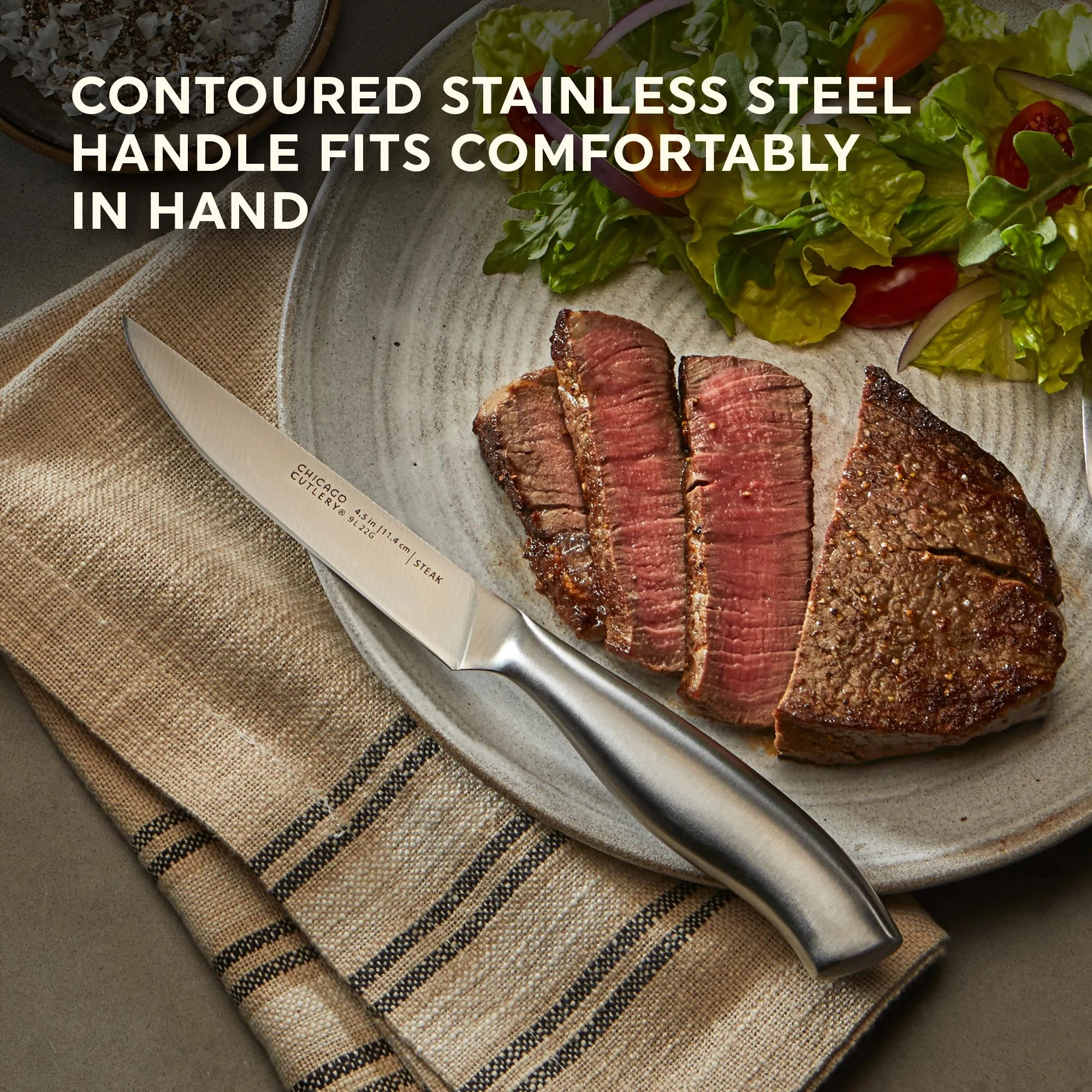 Chicago Cutlery® Insignia Steel™ 4-piece Steak Knife Set - Image 3
