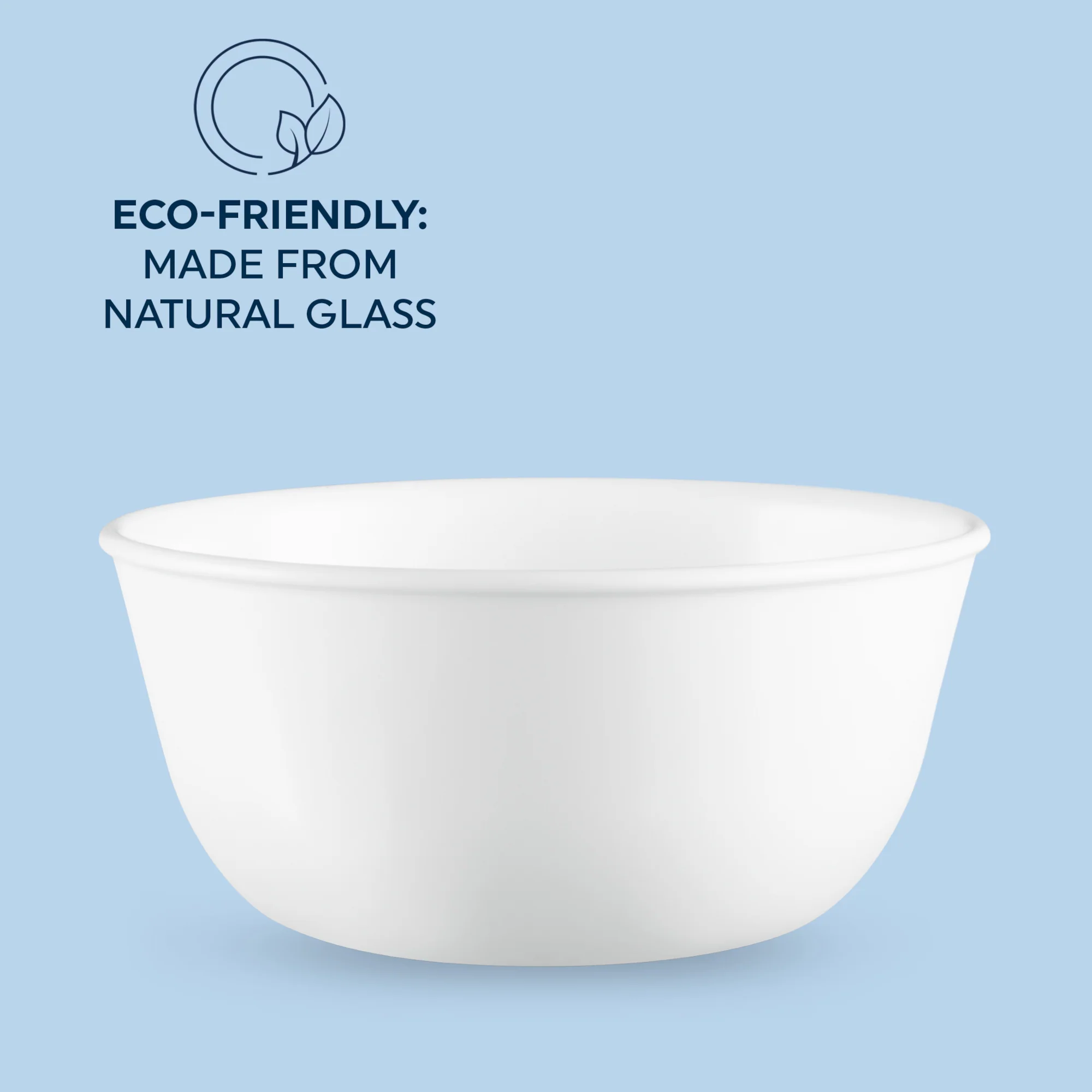 Corelle® Winter Frost White 28-ounce Large Soup Bowls, 6-pack - Image 4